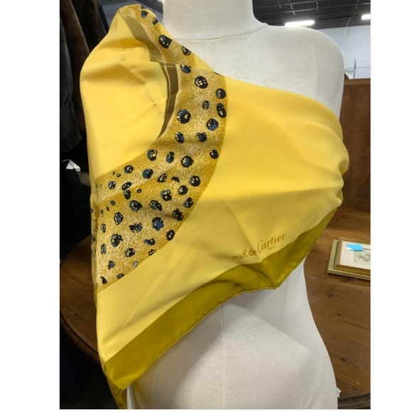 Cartier Panthere Silk Scarf - Picture 10 of 10